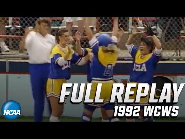 UCLA vs. Arizona: 1992 NCAA WCWS National Championship | FULL REPLAY