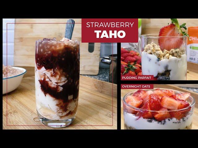 Strawberry Taho Na Taga Manila