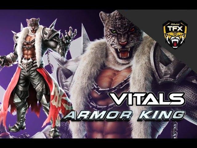 ARMOR KING VITALS - COMBOS,PUNISHERS & WALL GAME [W/ Inputs]