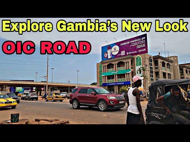 Gambia’s Clean & Wider Roads | Latest Drive from Kairaba to Brusubi Turntable New OIC Road Updates