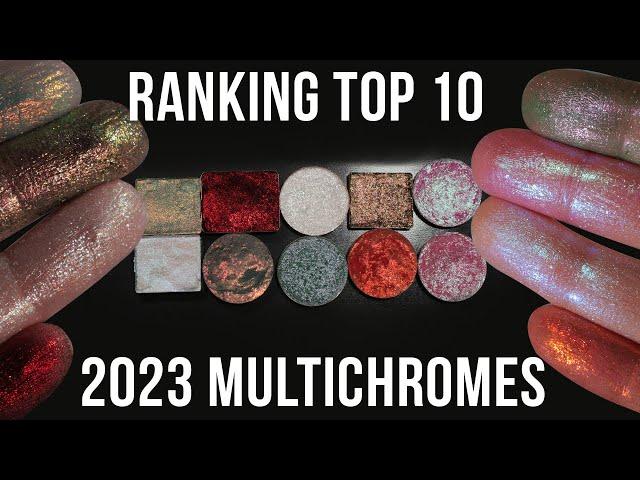 Multichrome Monday | Ranking the top 10 multichrome eyeshadows of 2023!