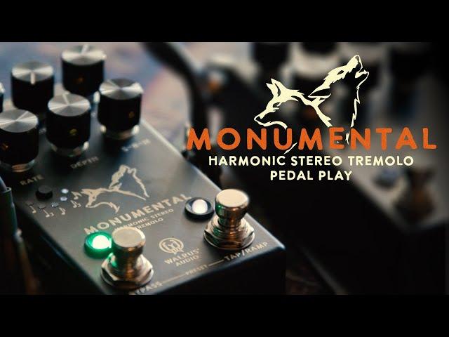 Walrus Audio Pedal Play: Monumental Stereo Harmonic Tremolo