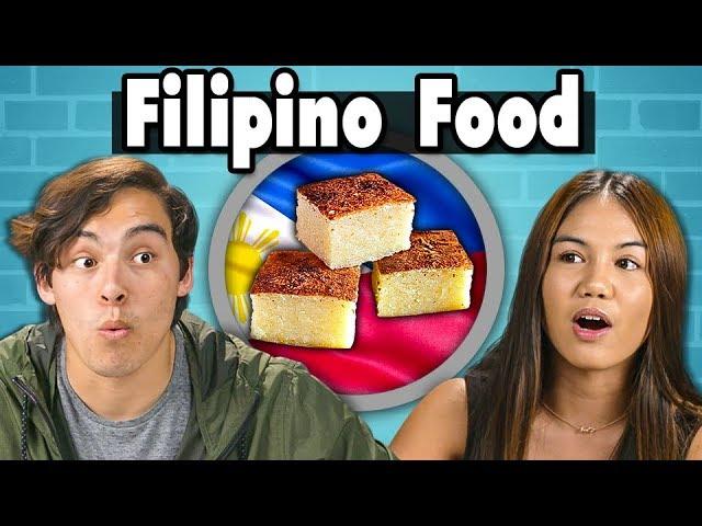 Teens Try Filipino Food | People Vs. Food