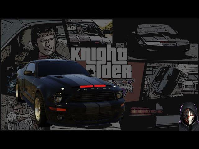 Cruising in KI3T - GTA V - Knight Rider v6.7 by Augur89