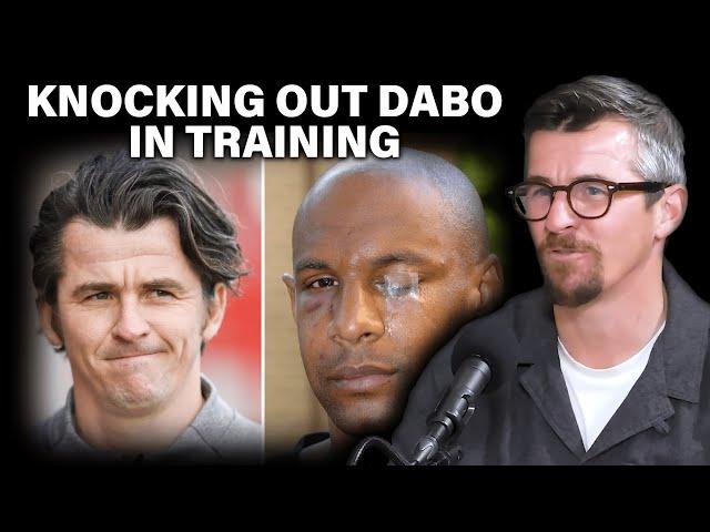 Joey Barton on knocking out a teammate in training