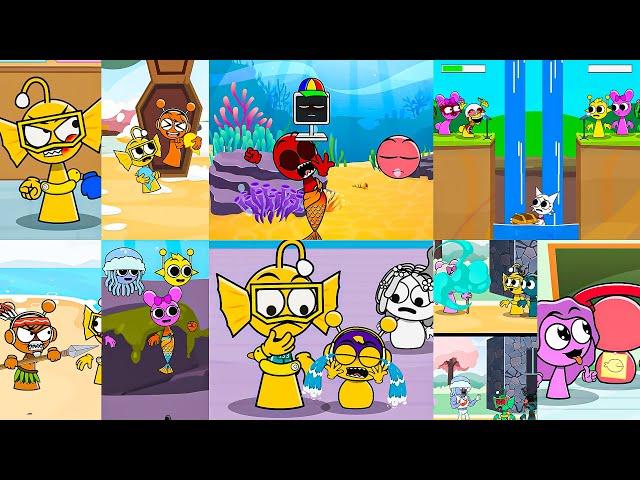 All Sprunki Funny Animations || Top Sprunki Moments (PART 33)