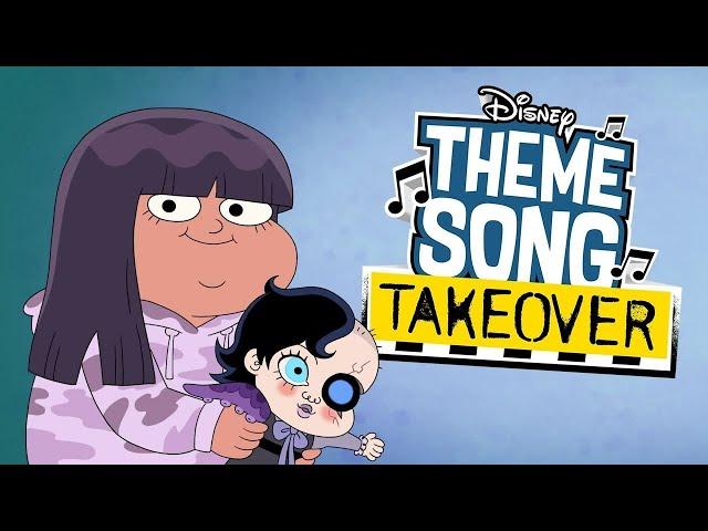 Lot Lot takes over the Primos Theme Song   | Theme Song Takeover | @disneychannel