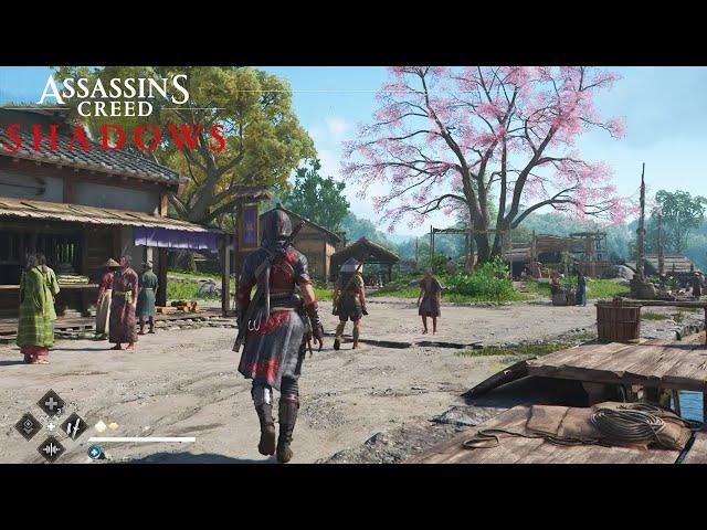 Assassin's Creed Shadows Gameplay City Exploration & More... (AC Shadows Gameplay)