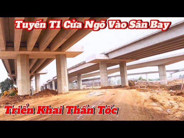 TOÀN TUYẾN T1 CUNG ĐƯỜNG CHÍNH DẪN VÀO CỦA NGÕ SÂN BAY THU CÔNG THẦN TỐC.