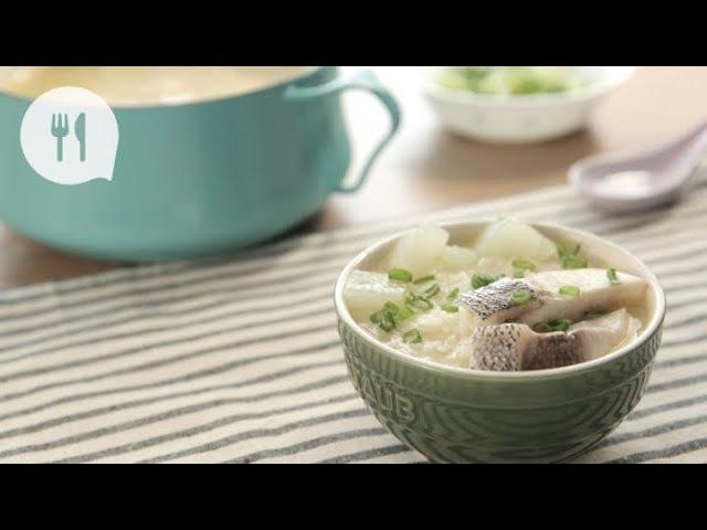 食譜：鮮味懵仔魚湯飯　魚湯奶白秘技