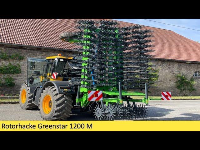 Vorstellung Rotorhacke Rollhacke Greenstar 1200 von Rotek AversAgro