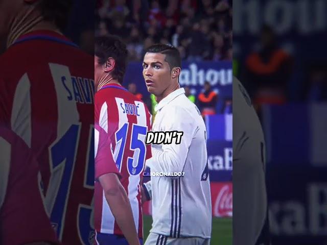 Ronaldo Receives a Yellow Card for Assisting an Opponent 