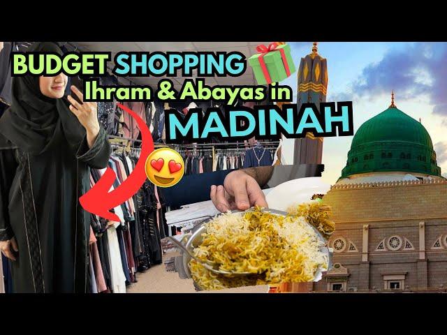 Day 3 in Madinah ~ Budget Shopping for Abayas & Ihram ~ Ziyarat Tour