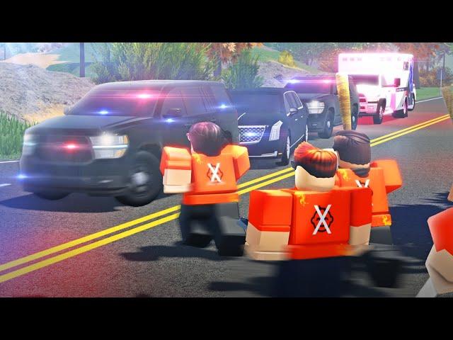 Protesters BLOCK Presidential Escort!