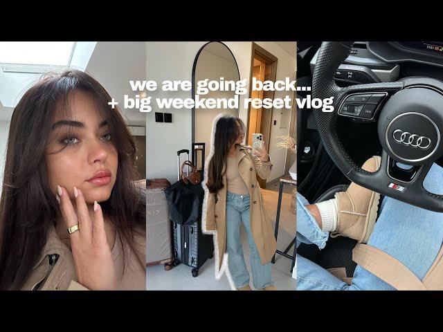 leaving dubai + a productive weekend back home vlog