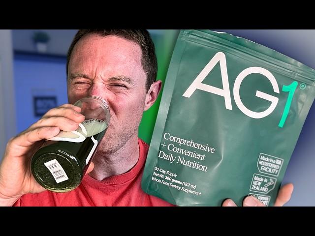 I Drank Ag1 Athletic Greens for 30 Days (Honest Review)