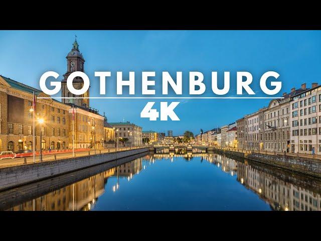 Gothenburg (Göteborg), Sweden  in 4k ULTRA HD (60 FPS)