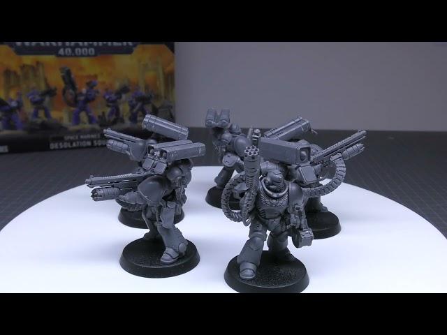 Space Marines Desolation Squad - Review (WH40K)