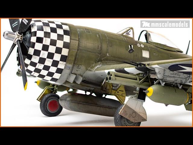 Building the NEW TOOL P-47D Thunderbolt in 1/48th scale from MiniArt #fullbuild