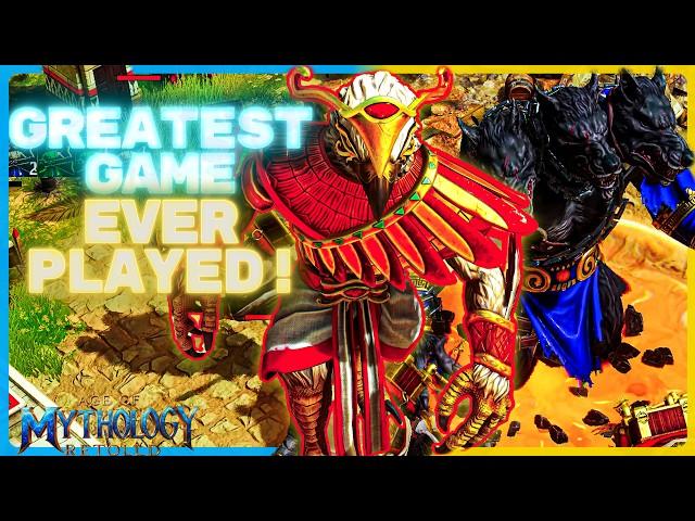 Age Of Mythology: Retold The Greatest PRO Match Ever Played In 4K!