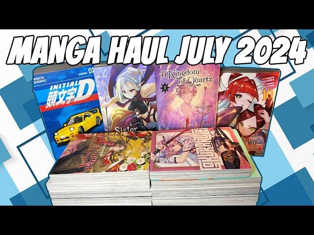 MANGA HAUL FOR JULY 2024! 