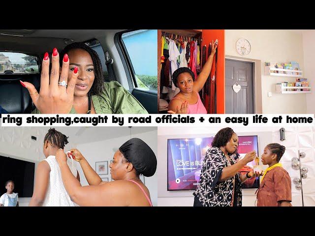 We Went Ring Shopping, I Was Caught & Fined By Road Officials + How I Make Life Easy At Home