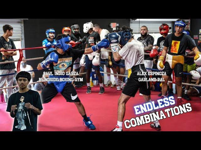 SHARP! Amateur Boxers Make SPARKS FLY In Technical Sparring!