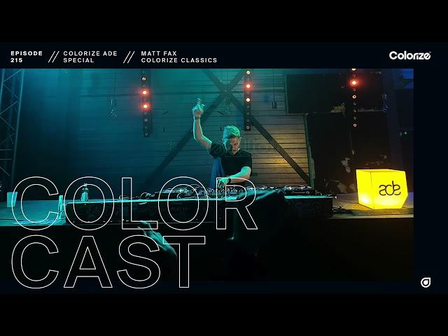 Colorcast Radio 215 with Matt Fax 215 (Colorize Classics Set)