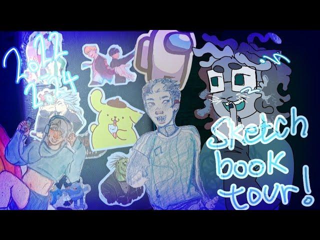 '22-'24 sketchbook tour !!