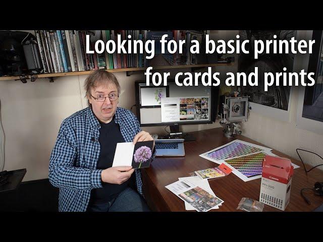 What's a good printer for your small card/print business. Be careful where you look to economise