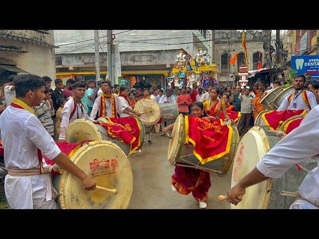 Nashik Dhol Tasha | Bowenpally pappu Patel Ganesh Nimajjanam 2022 | Tasha band video