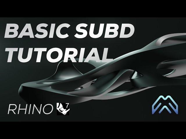 The power of Rhino 7: SubD Made Simple