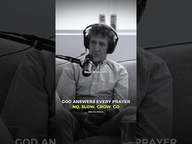 God Answers Every Prayer – No, Slow, Grow, Go
