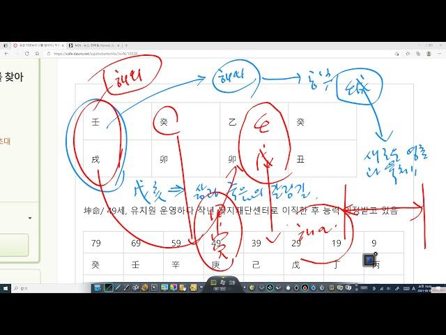 #왕따당하는 사주팔자 #상사의 괴롭힘 #유치원 운영하다 복지센터에 근무하는 사주팔자