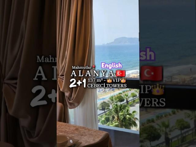 Luxury Apartment by the Mediterranean Sea in Turkey, Real Estate in Alanya from the Owners