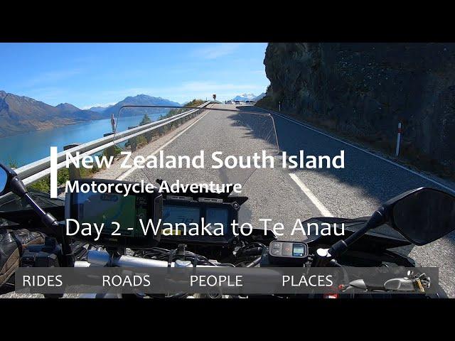 Motorcycle Touring - New Zealand South Island - Day 2