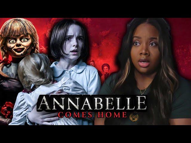 watching ANNABELLE COMES HOME  ... she needs to pay rent.  |  REACTION/COMMENTARY