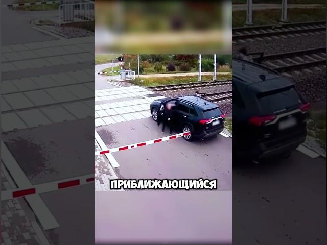 ЛЮТАЯ ЖЕСТЬ! ДАМА ВЫЕХАЛА ПОД ПОЕЗД 