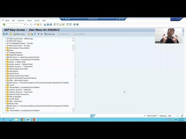 10 - Basics of SAP and ABAP - Elements of SAP GUI Part1