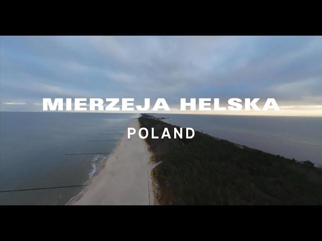 FPV drone flight - Mierzeja Helska, PL