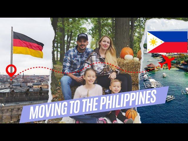 German Filipino Family Moving To The Philippines - Flight and Arrival in 