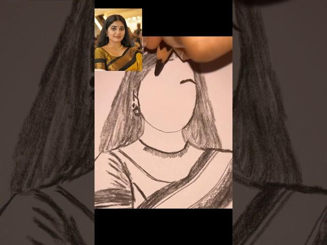 Anshitha|Bigg Boss Tamil Season 8|Youtube shorts #anshitha #junjujukum #biggboss#art#draw #vijaytv