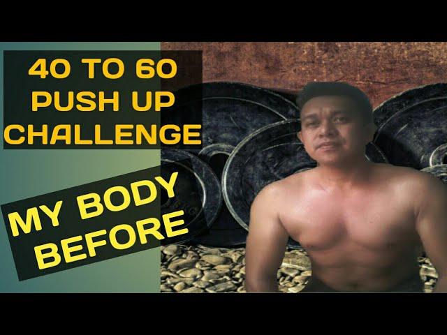 DAY 1 HUBAD PUSH UP CHALLENGE