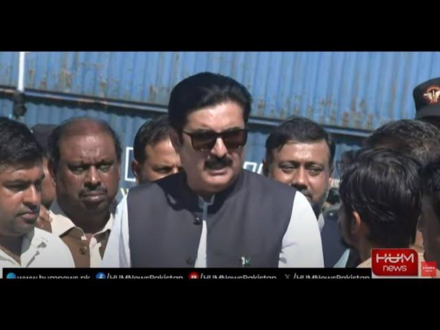  LIVE: Governor KPK Important Media Talk | HUM News