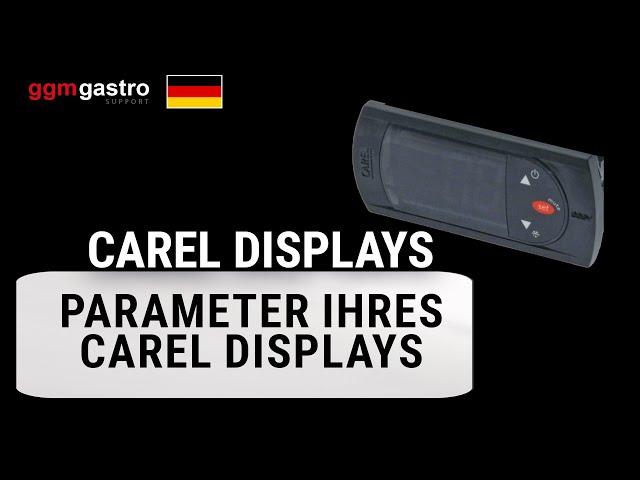 Parameter Ihres Carel Displays