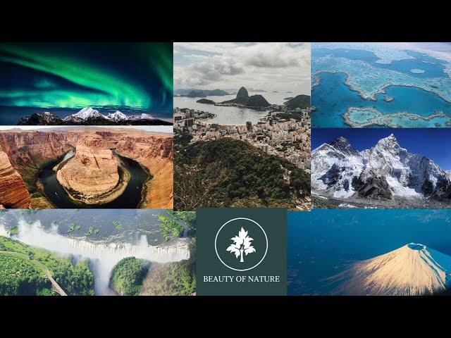 7 Natural Wonders of the World| BEAUTY OF NATURE| 4K