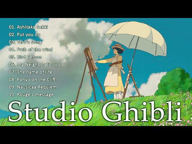 Studio Ghibli Bgm Music  Ghibli Songs 2023  Best Piano Music For Relaxing & Deep Sleeping