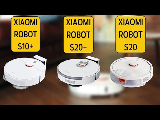 Xiaomi Robot S20+ vs S10+ vs S20 - Comparison - Features