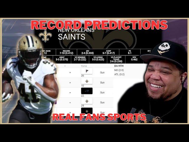 NEW ORLEANS SAINTS || 2024-2025 NFL SEASON PREDICTIONS | GAME BY GAME || REAL FANS SPORTS