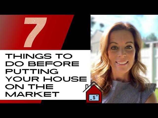 THINGS TO DO BEFORE PUTTING YOUR HOUSE ON THE MARKET